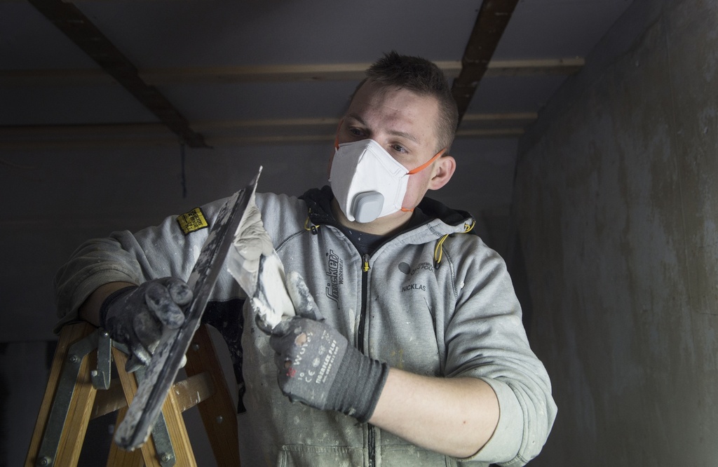 iTOOLS AIR+ FFP2 mask w. valve, 10 pcs