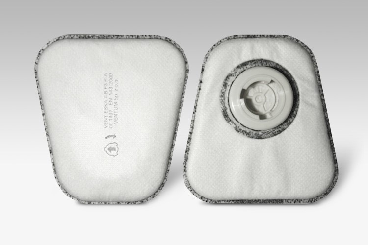 T-BM A P3 R - REUSABLE PARTICULATE FILTER WITH ACTIVE CARBON 1 Pair