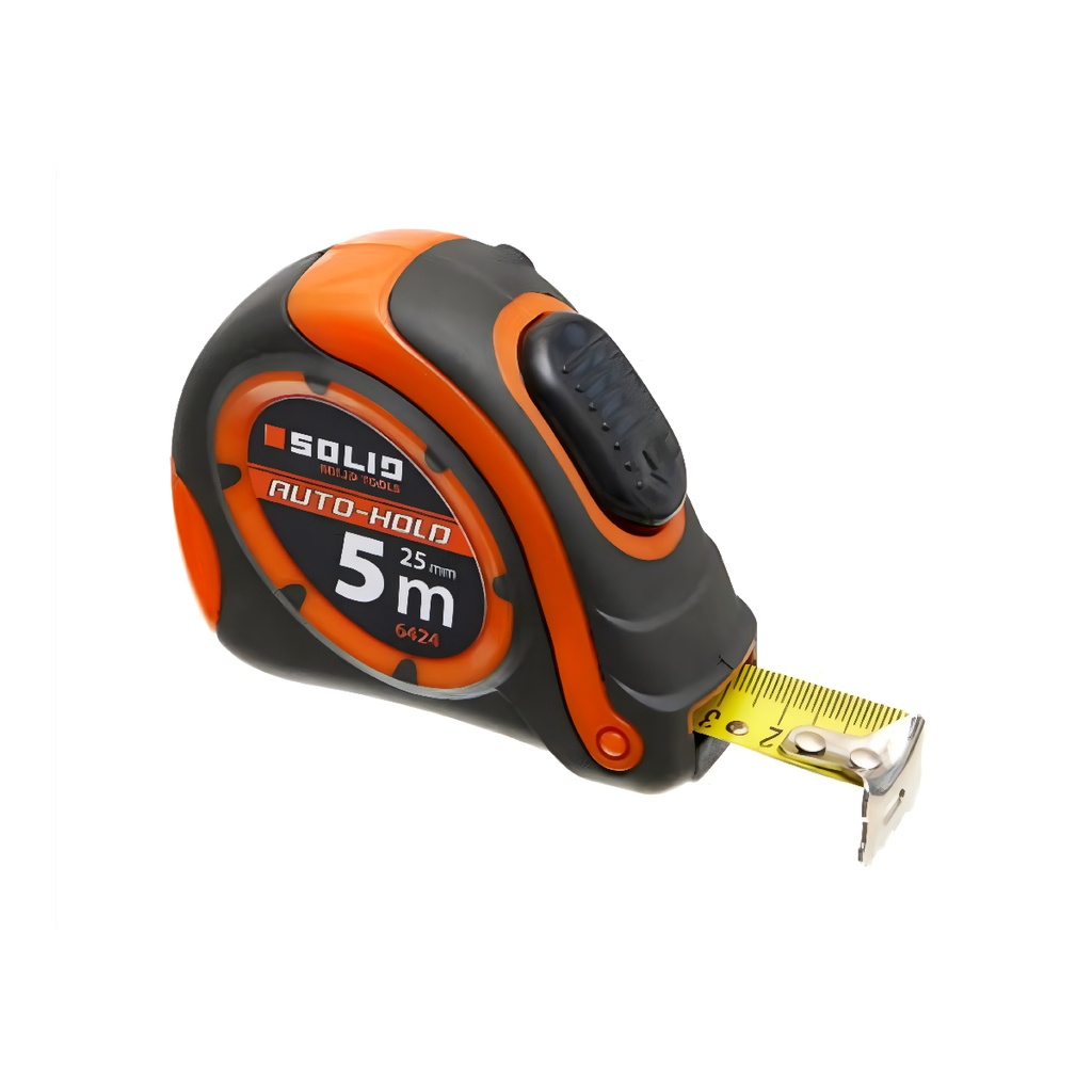 Measuring tape Auto-Hold 5m 25mm Solid