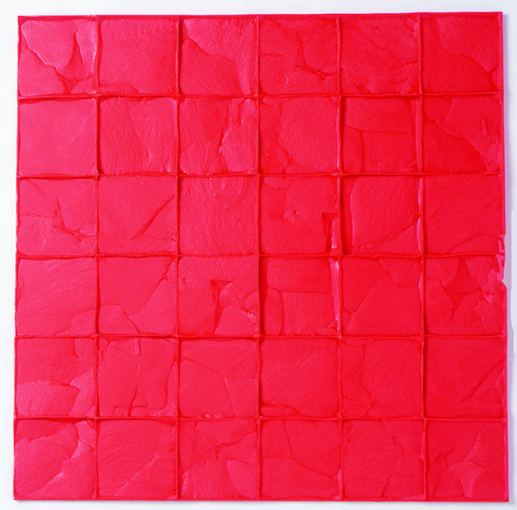 Urethane Imprint Concrete Mat Granite Sets Texture 24''x24'' with handle 